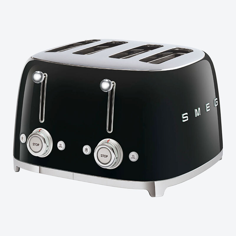 SMEG 4-Schlitz-Toaster verbindet eleganten Retro-Look mit modernster Technik